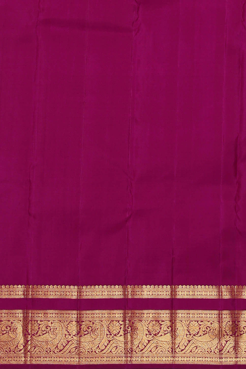 Image of Kanchipattu Turquoise Blue Brocade Saree